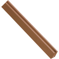 Deckorators 1-3/16 In W x 95-1/2 In L x 3/4 In D Redwood Vinyl Lattice U-Cap