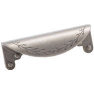 Amerock Nature's Splendor 3 In. Weathered Nickel Cup Cabinet Drawer Pull