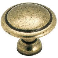 Amerock Everyday Heritage Round Light Antique Brass Cabinet Knob