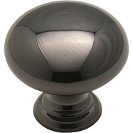 Amerock Allison Black Nickel 1-1/4 In. Cabinet Knob
