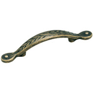 Amerock Nature's Splendor 3 In. Weathered Brass Cabinet Drawer Pull