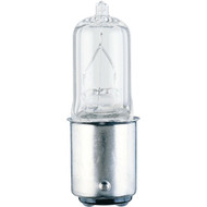 Philips 100W 120V Clear Bayonet Base T4 Halogen Special Purpose Light Bulb