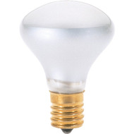 Satco 40W Clear Intermediate Base R14 Reflector Incandescent Floodlight Light Bulb