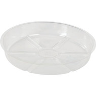 Best Garden 8 In. Clear Vinyl Flower Pot Saucer