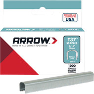 Arrow T37 Round Crown Cable Staple  9/16 In. (1000-Pack)