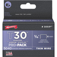 Arrow T30 Pro-Pack Thin Wire Staple  5/16 In. (5040-Pack)