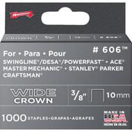 Arrow Heavy-Duty Wide Crown Staple  3/8 In. (1000-Pack)