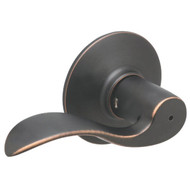 Schlage Aged Bronze Accent Privacy Door Lever