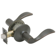 Schlage Aged Bronze Accent Passage Door Lever