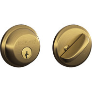 Schlage Antique Brass Maximum Security Single Cylinder Deadbolt