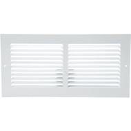 Home Impressions 6 In. x 14 In. Stamped Steel Return Air Grille