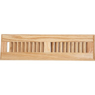 Home Impressions 2-1/4 In. x 12 In. Light Oak Floor Register