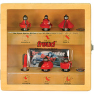 Freud Set 6-Piece Starter Router Bit Set