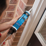 DAP 9.8 Oz. Window  Door & Siding Silicone Sealant  Clear