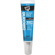 DAP 2.8 Oz. Window  Door & Siding Silicone Sealant  White