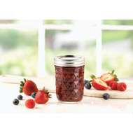 Ball 8 Oz. Glass Deluxe Jam or Jelly Jar  (12-Pack)