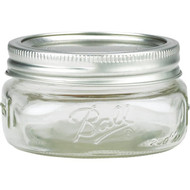 Ball Collection Elite 8 Oz Wide Mouth Mason Jar (4-Count)