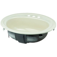 Briggs Anderson Oval Drop-In Bathroom Sink  Bone