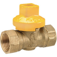 ProLine 1 In. FIP x 1 In. FIP Brass Gas Ball Valve  1-Piece Body