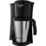 Black & Decker Brew N' Go Personal Black Coffee Maker