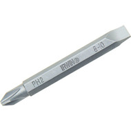 Irwin Phillips #2 3-1/2 In. Slotted Double-End Screwdriver Bit