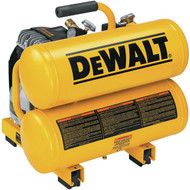 DEWALT 4 Gal. Portable 100 psi Twin-Stack Air Compressor