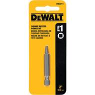 DEWALT Square Recess #1 2 In. Power Screwdriver Bit