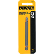 DEWALT Phillips #3 3-1/2 In. 1/4 In. Power Screwdriver Bit