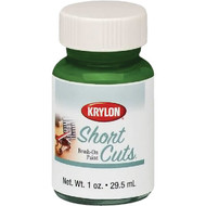 Krylon Short Cuts Leaf Green High Gloss 1 Fl. Oz. Hobby Paint