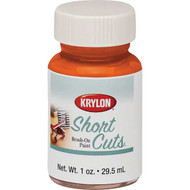 Krylon Short Cuts Glow Orange High Gloss 1 Fl. Oz. Hobby Paint