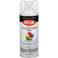 Krylon ColorMaxx 11 Oz. Satin Paint + Primer Spray Paint  Crystal Clear