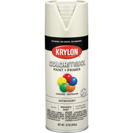 Krylon ColorMaxx 12 Oz. Satin Spray Paint  Ivory
