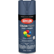 Krylon ColorMaxx 12 Oz. Satin Spray Paint  Oxford Blue
