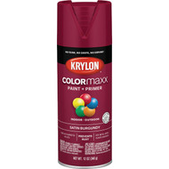 Krylon ColorMaxx 12 Oz. Satin Spray Paint  Burgundy