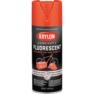 Krylon 11 Oz. Fluorescent Spray Paint  Red-Orange