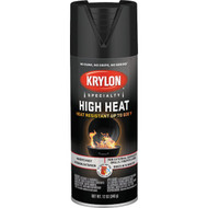Krylon Flat Black 12 Oz. High Heat Spray Paint