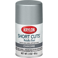 Krylon Short Cuts 3 Oz. High-Gloss Enamel Spray Paint  Chrome