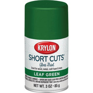 Krylon Short Cuts 3 Oz. High-Gloss Enamel Spray Paint  Leaf Green