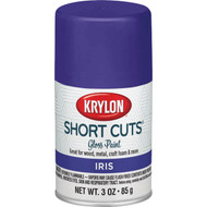 Krylon Short Cuts 3 Oz. High-Gloss Enamel Spray Paint  Iris
