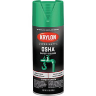 Krylon OSHA 12 Oz. Gloss Spray Paint  Safety Green