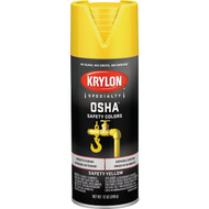 Krylon OSHA 12 Oz. Gloss Spray Paint  Safety Yellow