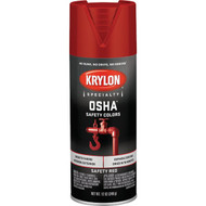 Krylon OSHA 12 Oz. Gloss Spray Paint  Safety Red