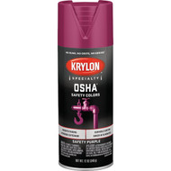 Krylon OSHA 12 Oz. Gloss Spray Paint  Safety Purple