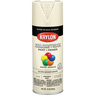 Krylon ColorMaxx 12 Oz. Gloss Spray Paint  Dover White