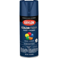 Krylon ColorMaxx 12 Oz. Gloss Spray Paint  Navy Blue