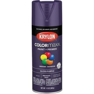 Krylon ColorMaxx 12 Oz. Gloss Spray Paint  Purple
