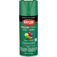 Krylon ColorMaxx 12 Oz. Gloss Spray Paint  Emerald Green