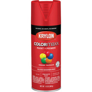 Krylon ColorMaxx 12 Oz. Gloss Spray Paint  Banner Red