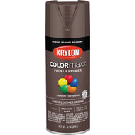 Krylon ColorMaxx 12 Oz. Gloss Spray Paint  Leather Brown