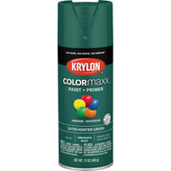 Krylon ColorMaxx 12 Oz. Gloss Spray Paint  Hunter Green